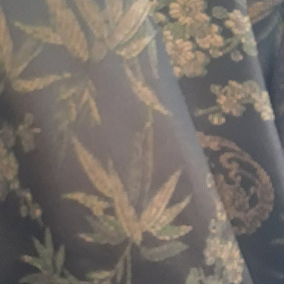 COUNTRY CLASSICS Green Brocade Vest - Picture 3 of 3
